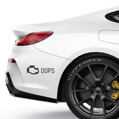 00PS JDM Aufkleber - Beispielansicht