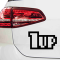 1UP Aufkleber - Beispielansicht