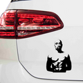 2Pac Oberkörperfrei Aufkleber - Beispielansicht