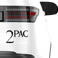 2Pac Schriftzug Old Aufkleber - Beispielansicht
