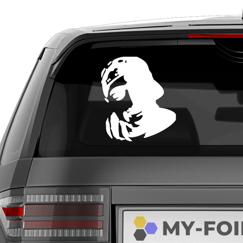 2Pac Smiling Aufkleber 19 - Beispielansicht