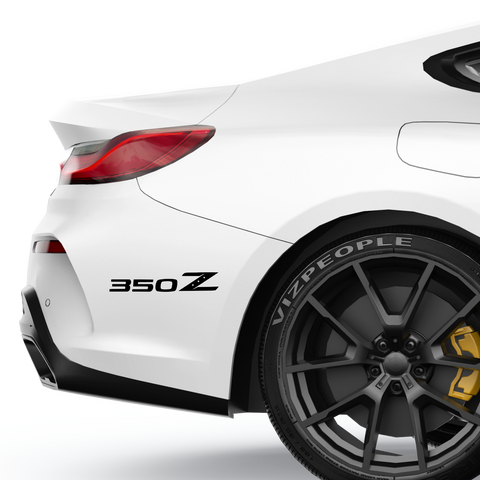 350Z JDM Aufkleber - Beispielansicht