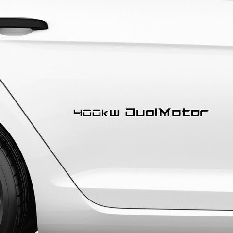 400kw Dual Motor Aufkleber - Beispielansicht