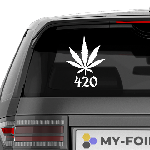 420 Asiastyle Aufkleber - Beispielansicht