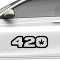 420 Aufkleber - Beispielansicht
