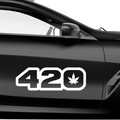 420 Aufkleber - Beispielansicht
