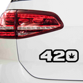 420 Aufkleber - Beispielansicht