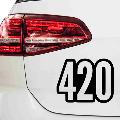 420 Normal Aufkleber - Beispielansicht