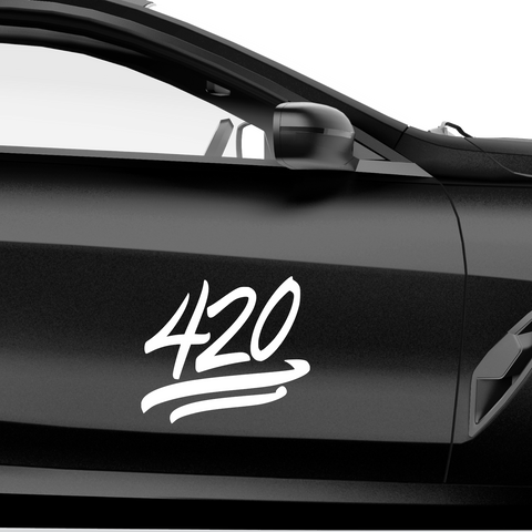 420 underline Aufkleber - Beispielansicht