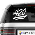 420 underline Aufkleber - Beispielansicht