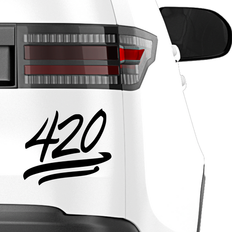 420 underline Aufkleber - Beispielansicht