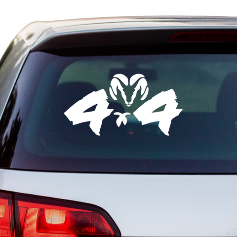 4x4 Dodge Aufkleber - Beispielansicht