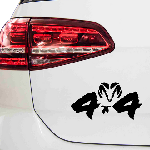 4x4 Dodge Aufkleber - Beispielansicht