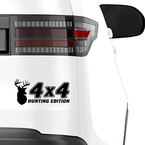 4x4 Hunting Aufkleber - Beispielansicht