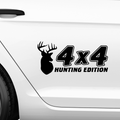 4x4 Hunting Aufkleber - Beispielansicht