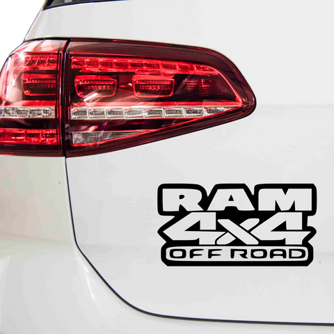 4x4 Off Road Ram Aufkleber - Beispielansicht