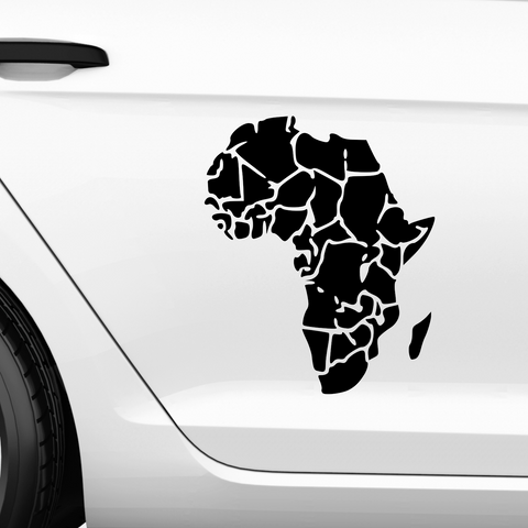 Afrika Aufkleber 1 - Beispielansicht