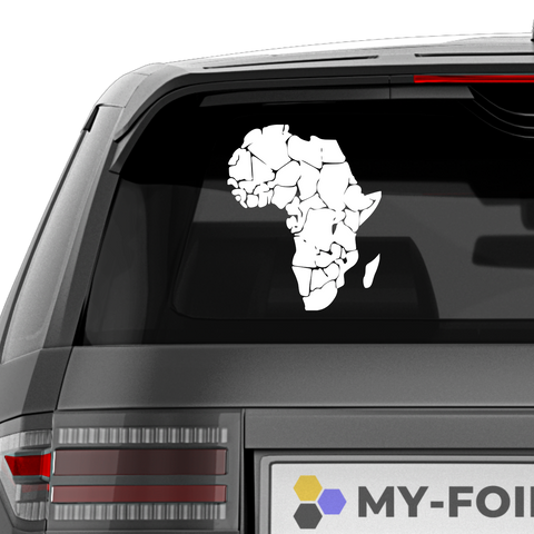 Afrika Aufkleber 1 - Beispielansicht