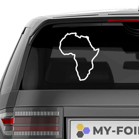 Afrika Aufkleber 3 - Beispielansicht