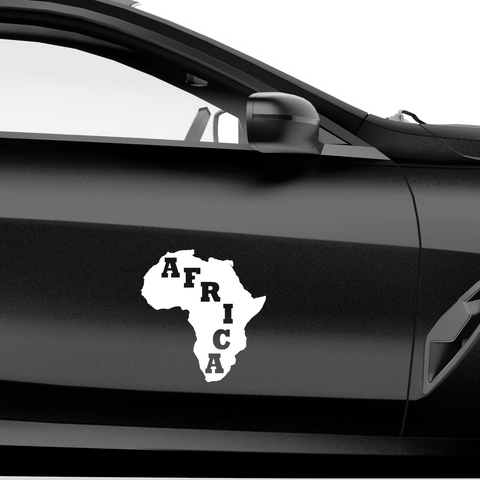 Afrika Aufkleber 6 - Beispielansicht