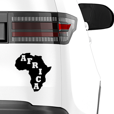 Afrika Aufkleber 6 - Beispielansicht
