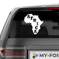 Afrika Aufkleber 6 - Beispielansicht