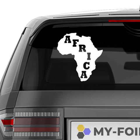 Afrika Aufkleber 6 - Beispielansicht