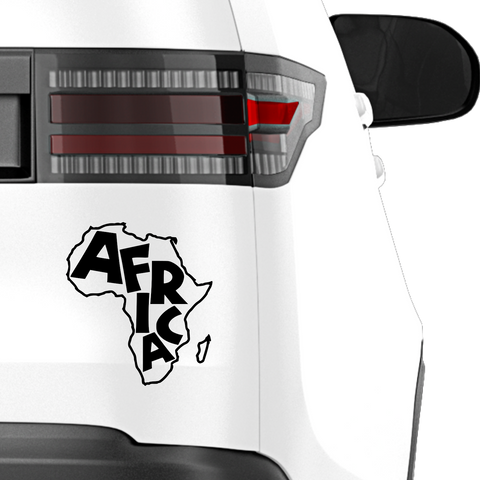 Afrika Aufkleber 7 - Beispielansicht