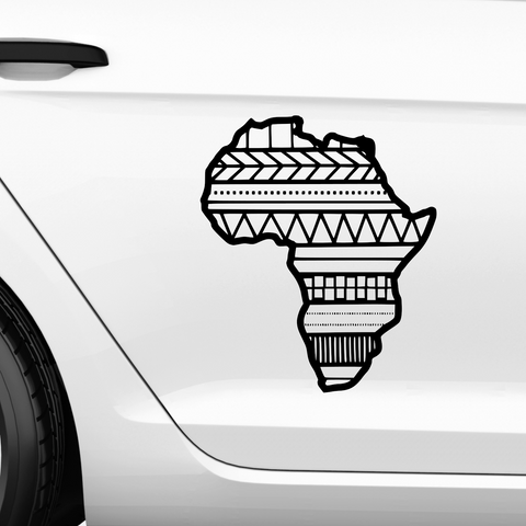 Afrika Aufkleber 8 - Beispielansicht
