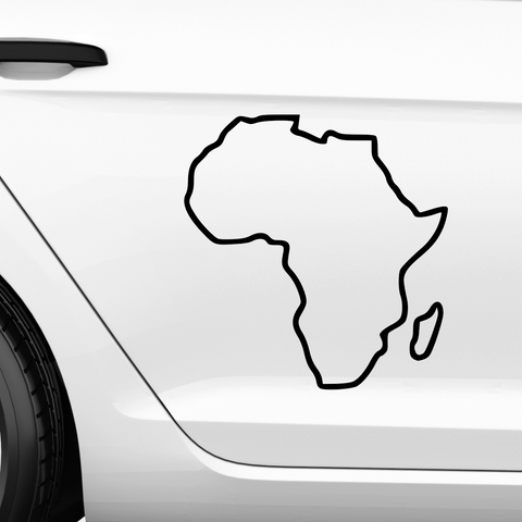 Afrika Aufkleber 9 - Beispielansicht