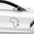 Afrika Aufkleber 9 - Beispielansicht
