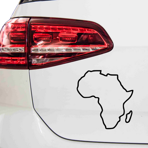 Afrika Aufkleber 9 - Beispielansicht