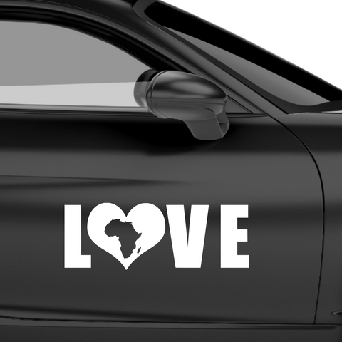 Afrika Love Aufkleber 2 - Beispielansicht