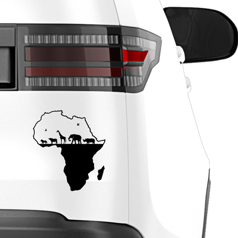 Afrika Tiere Aufkleber - Beispielansicht