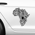 Afrika Zebra Aufkleber - Beispielansicht