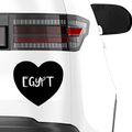 Agypten Herz Aufkleber - Beispielansicht