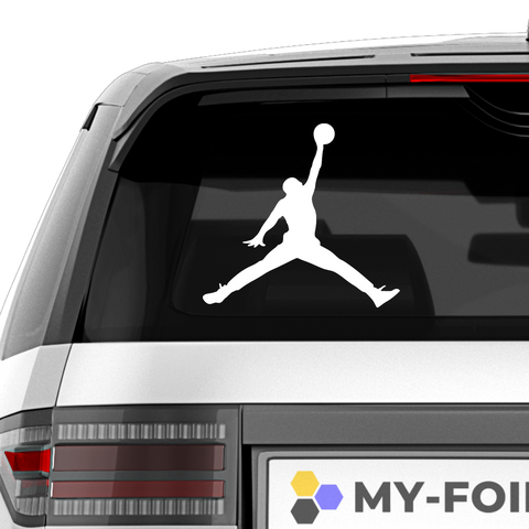 Air Jordan Aufkleber - Beispielansicht