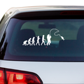 Angler Evolution Aufkleber - Beispielansicht