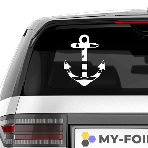 Anker USA Aufkleber 6 - Beispielansicht