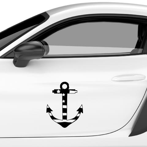 Anker USA Aufkleber 6 - Beispielansicht