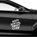 Anti Social Drift Club Aufkleber - Beispielansicht