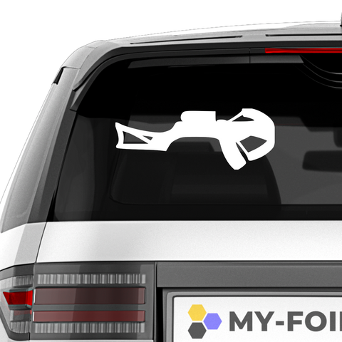 Armbrust Aufkleber - Beispielansicht