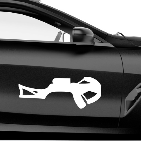 Armbrust Aufkleber - Beispielansicht