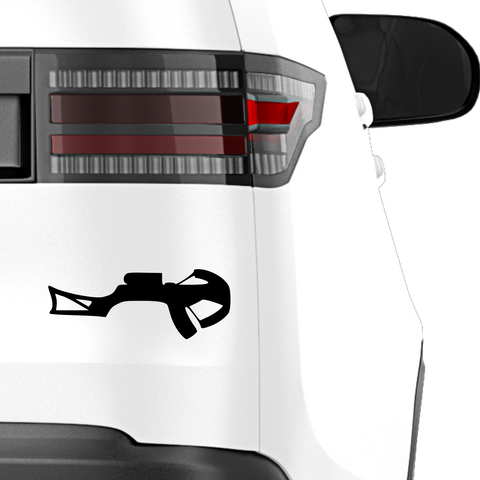 Armbrust Aufkleber - Beispielansicht