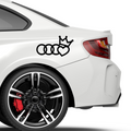 Audi King Aufkleber - Beispielansicht