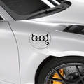 Audi Teufel Aufkleber - Beispielansicht