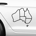 Australien Aufkleber 2 - Beispielansicht