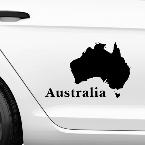 Australien Aufkleber 4 - Beispielansicht