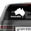 Australien Aufkleber 4 - Beispielansicht