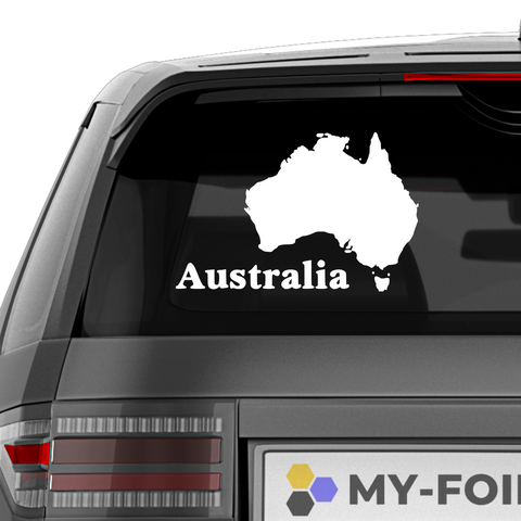 Australien Aufkleber 4 - Beispielansicht